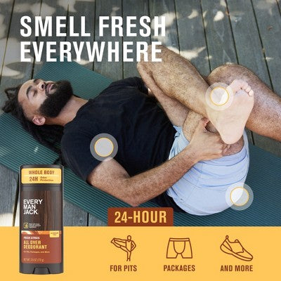 Every Man Jack All Over Solid Deodorant