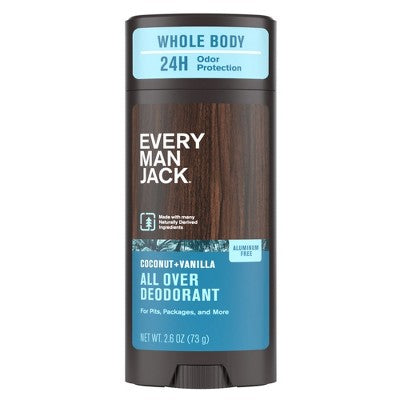 Every Man Jack All Over Solid Deodorant