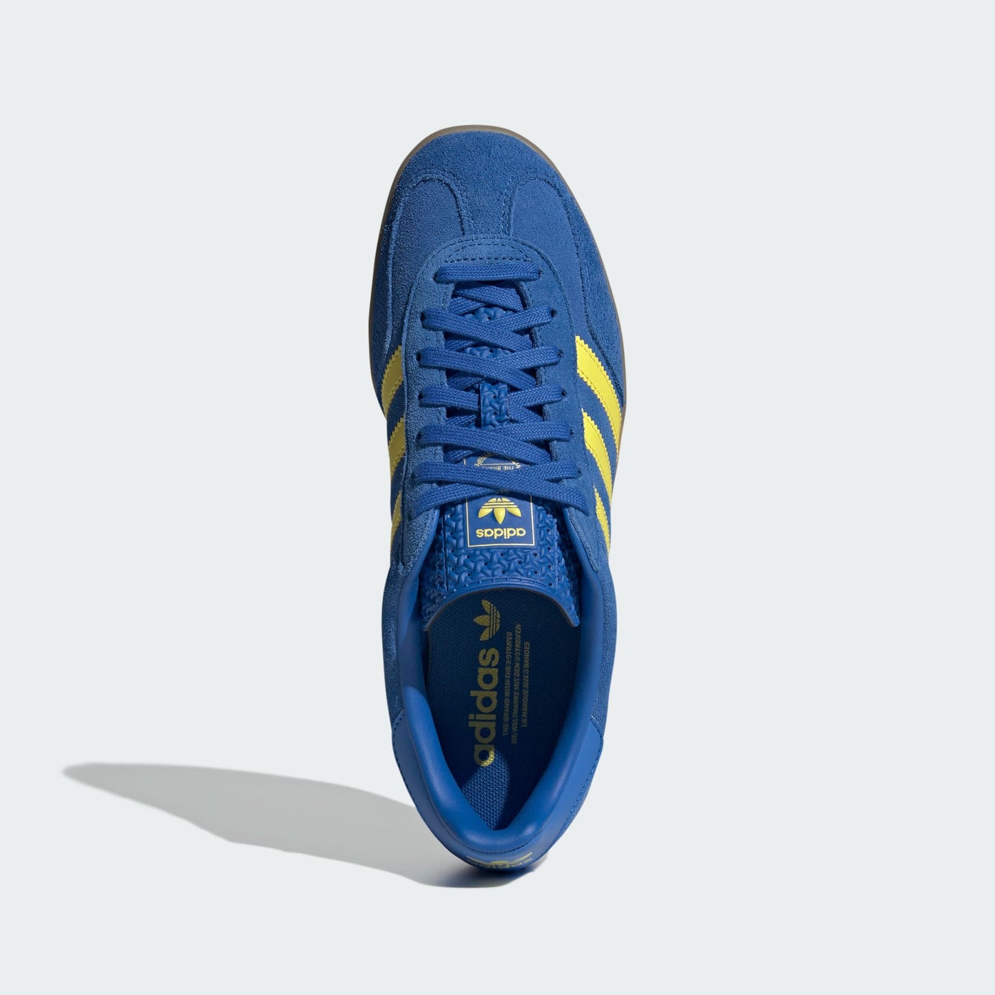 Adidas Gazelle Indoor 'Blue Pure Sulfur/Gum'