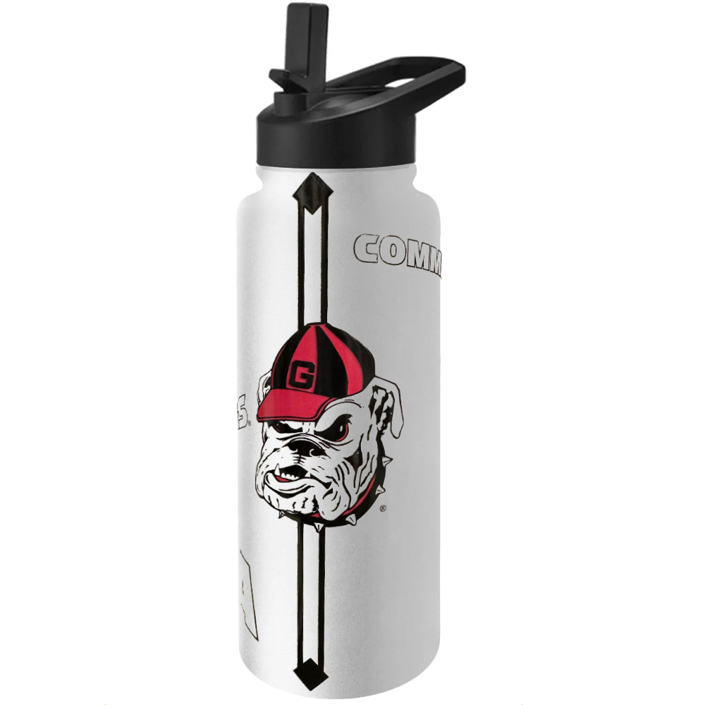 Georgia Bulldogs - NCAA Native Quencher 34oz Bottle - Mann