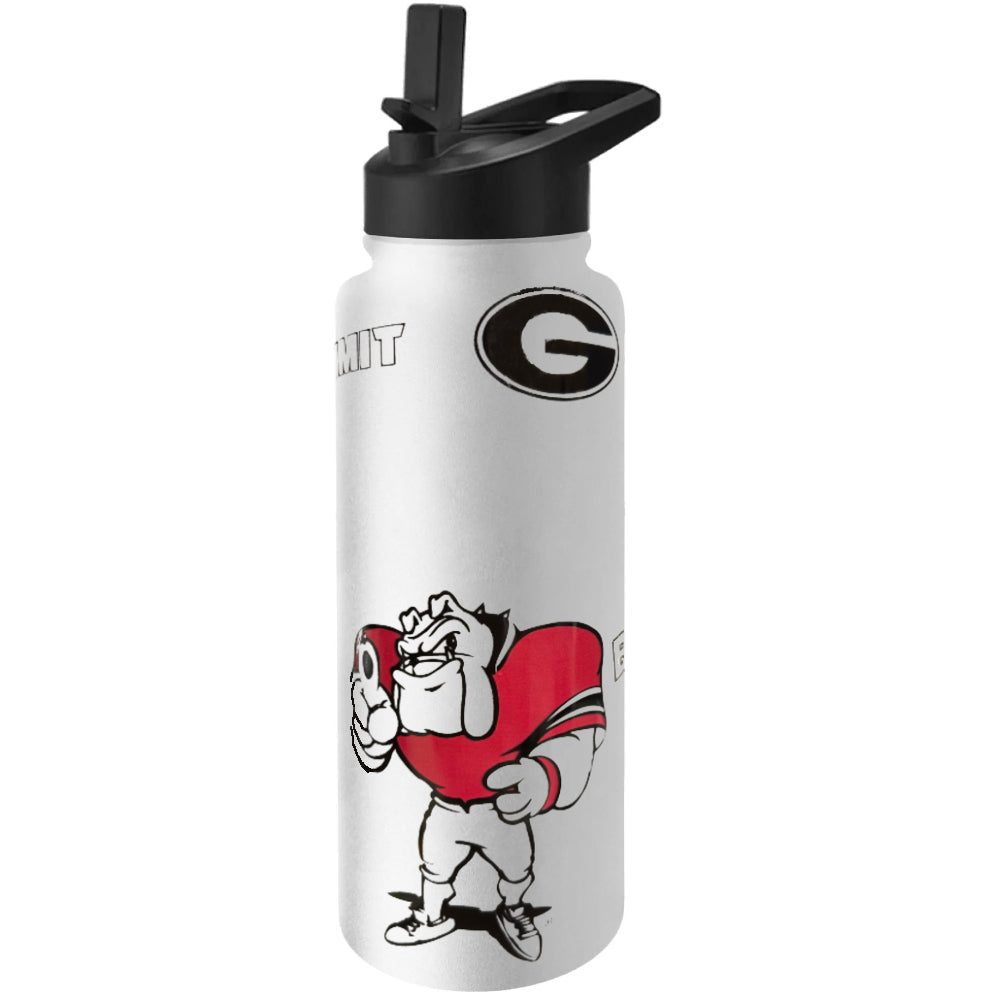 Georgia Bulldogs - NCAA Native Quencher 34oz Bottle - Mann