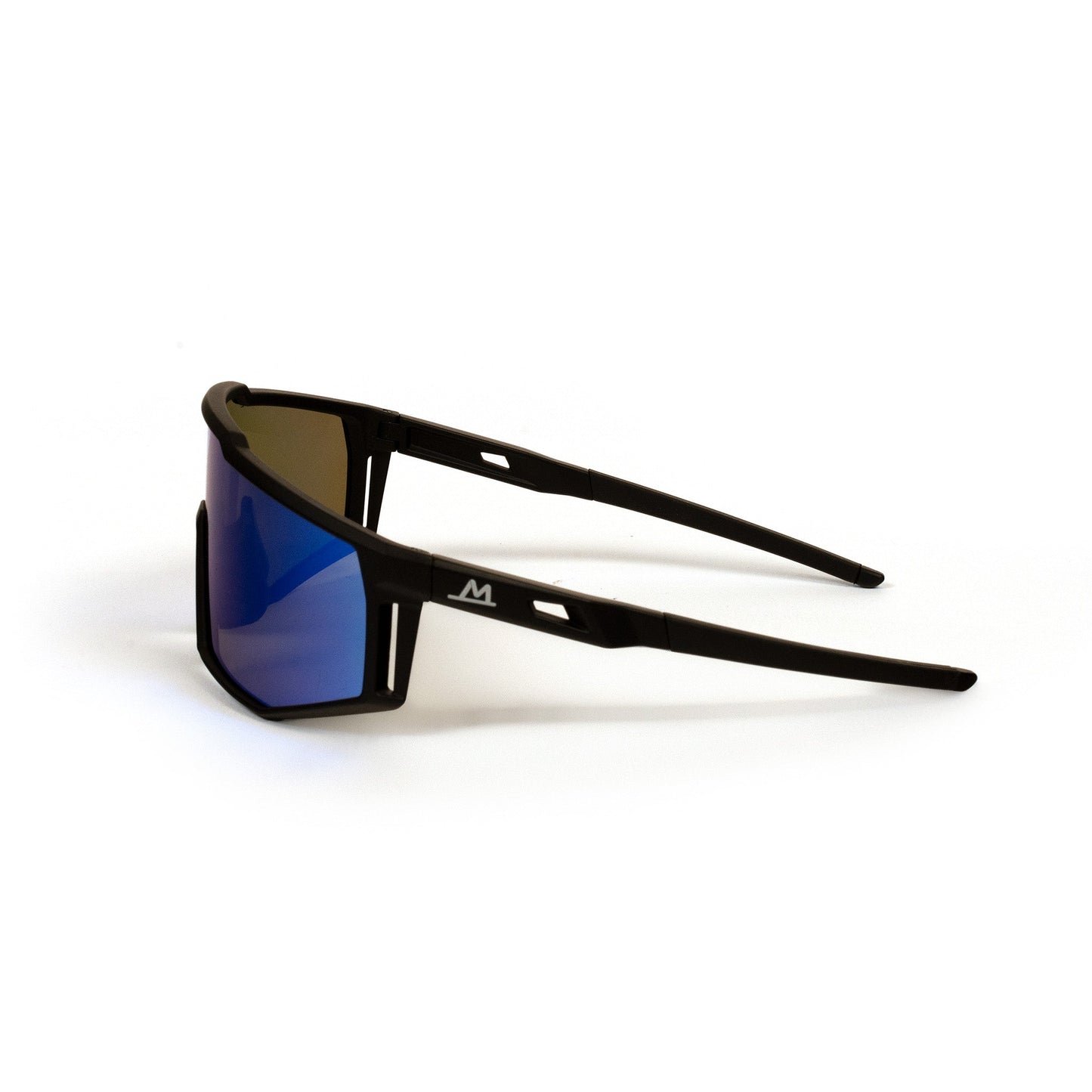 Moment Pickleball Pro-Guard Glasses Set with Blue Mirrored Lens - Mann