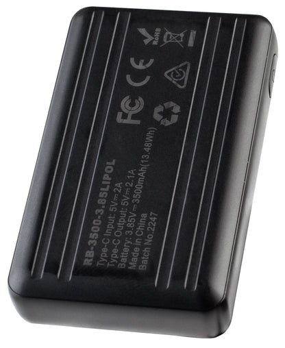 Gobi Heat Additional/Replacement 3500mAh Hardshell 2PK Batteries w/ USB-C Charging