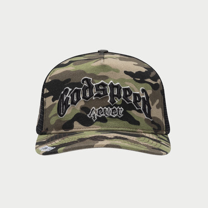 Godspeed Forever Trucker Hat (Camo)