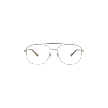 Gucci Aviator-Frame Metal Optical Frames 'Silver'