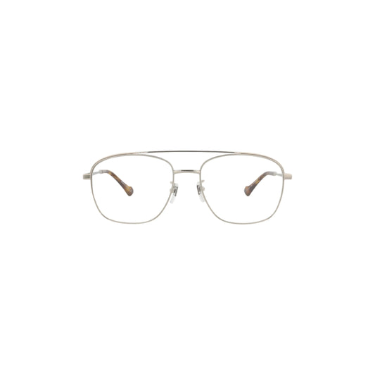 Gucci Aviator-Frame Metal Optical Frames 'Silver'