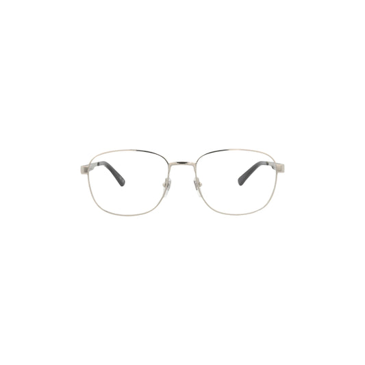 Gucci Round-Frame Metal Optical Frames 'Silver'
