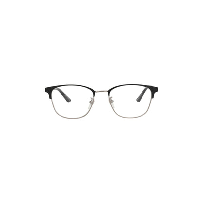 Gucci Square-Frame Metal Optical Frames 'Black/Silver'