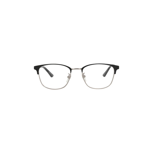 Gucci Square-Frame Metal Optical Frames 'Black/Silver'