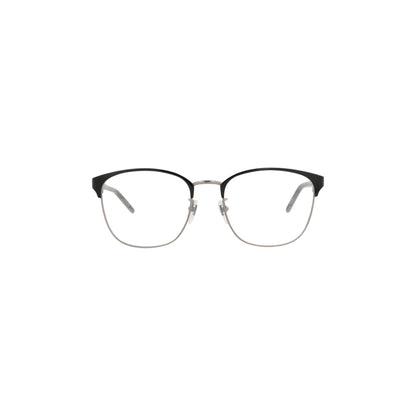 Gucci Square-Frame Metal Optical Frames 'Grey/Silver'