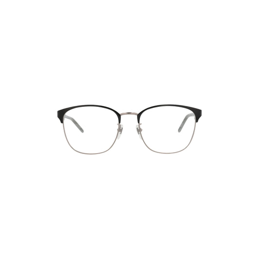 Gucci Square-Frame Metal Optical Frames 'Grey/Silver'