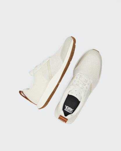 YORK Athletics The Henry Runner / Mesh / Bone White