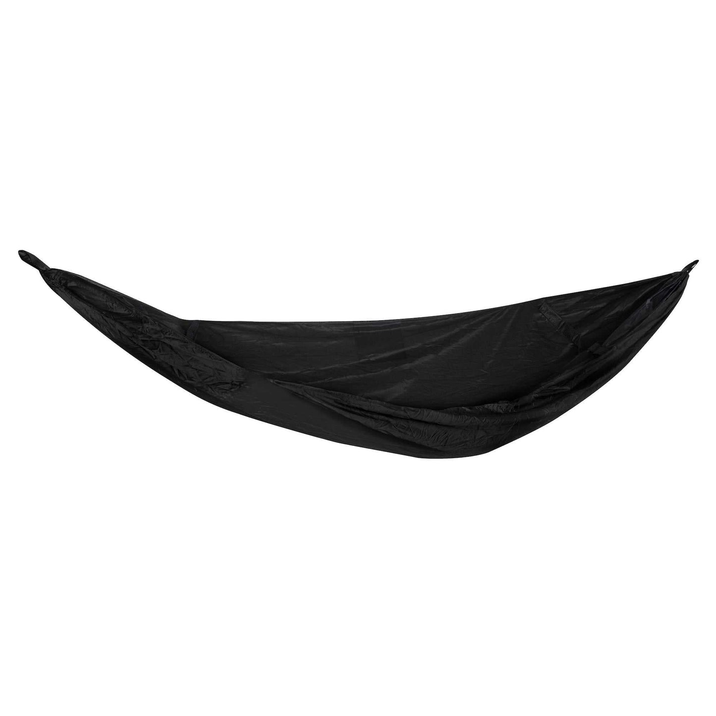 Lightweight hammock with mosquito net, made from tear-resistant ripstop material, ideal for outdoor adventures.