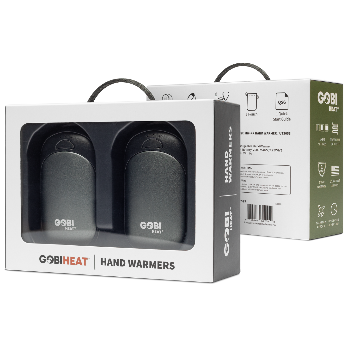 Gobi Heat Portable Magnetic Hand Warmers
