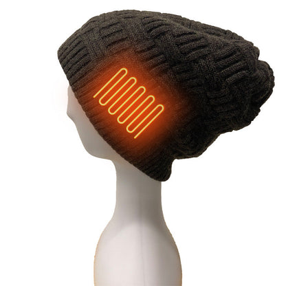 LITEGUEST Heated Thermal Hat – USB-Powered Winter Headgear - Mann