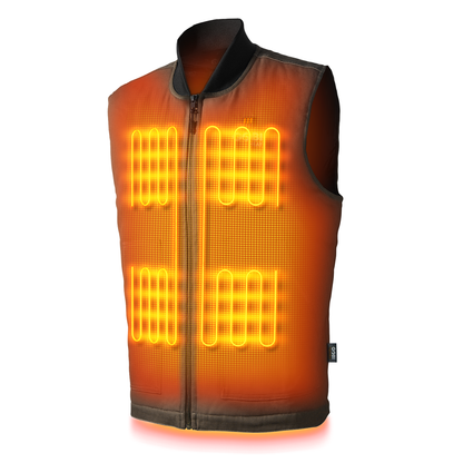 Gobi Heat Ibex Mens Heated Workwear Vest - Mann