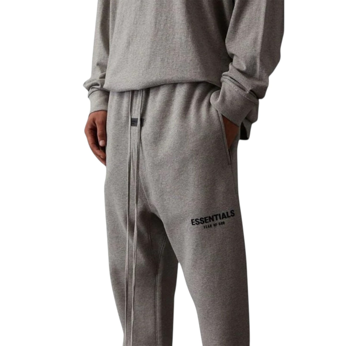 Fear of God Essentials Relaxed Sweatpants SS22 'Dark Oatmeal'