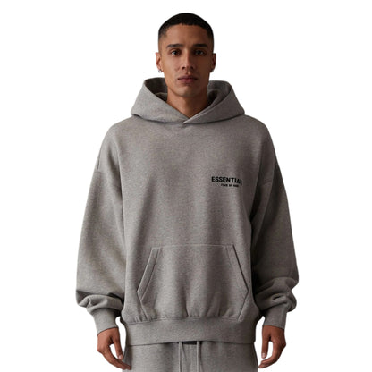 Fear of God Essentials Hoodie 'Dark Oatmeal'
