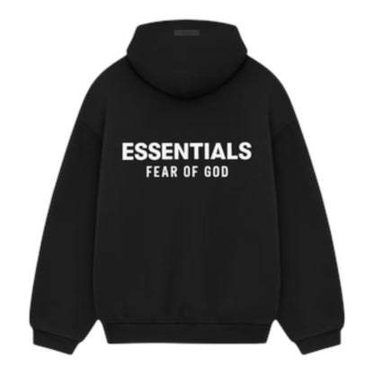 Fear of God Essentials Fleece Hoodie FW24 Holiday 'Black'