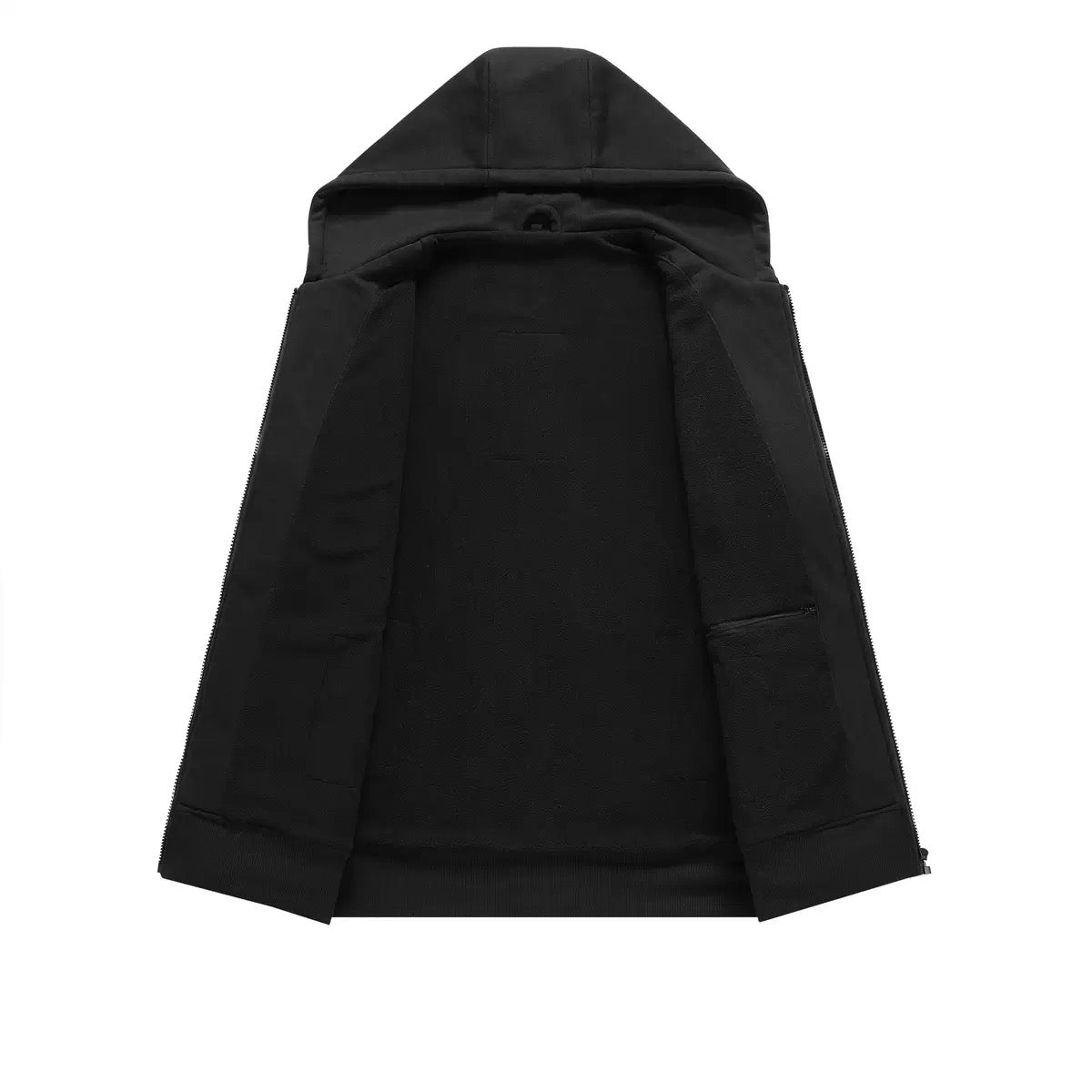 LITEGUEST 5-Zone USB Heated Hoodie Heated Zip-up Hooded Sweatshirt - Mann