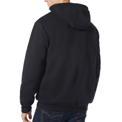 LITEGUEST 5-Zone USB Heated Hoodie Heated Zip-up Hooded Sweatshirt - Mann
