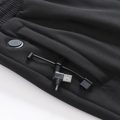 LITEGUEST 12-Zone USB Heated Pants for Winter Outdoor Adventures - Mann