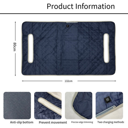 LITEGUEST USB Heated Golf Cart Seat Cushion Winter Warmth Essential - Mann