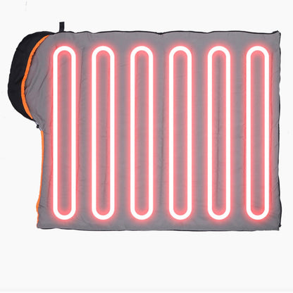 LITEGUEST Winter Heated Single Sleeping Bag – USB Warmth for Camping - Mann