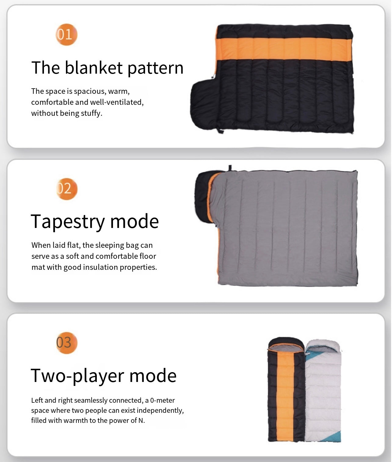 LITEGUEST Winter Heated Single Sleeping Bag – USB Warmth for Camping - Mann