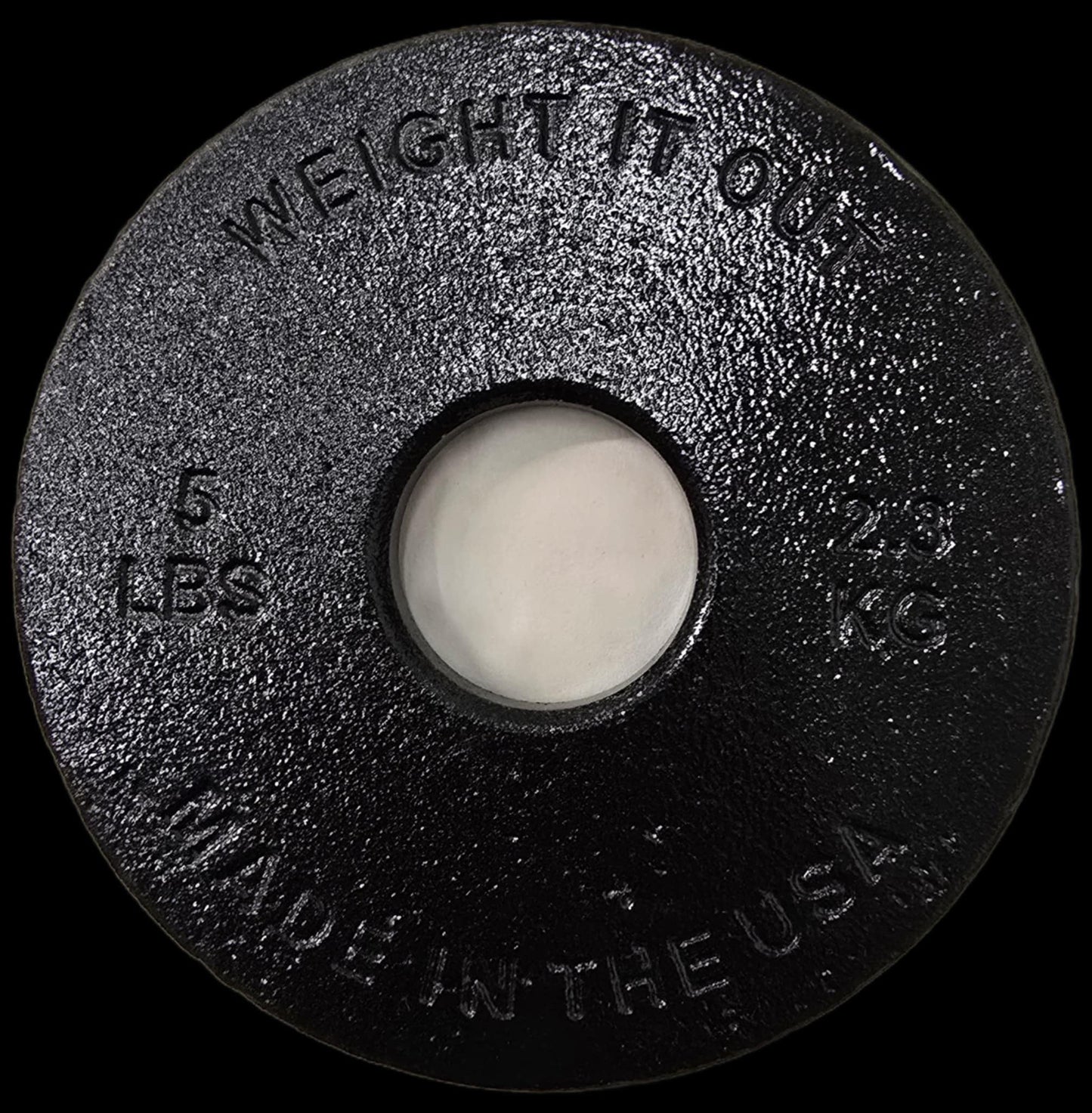Weight It Out - 
Cast Iron Machined Weight Plate Sets - Mann