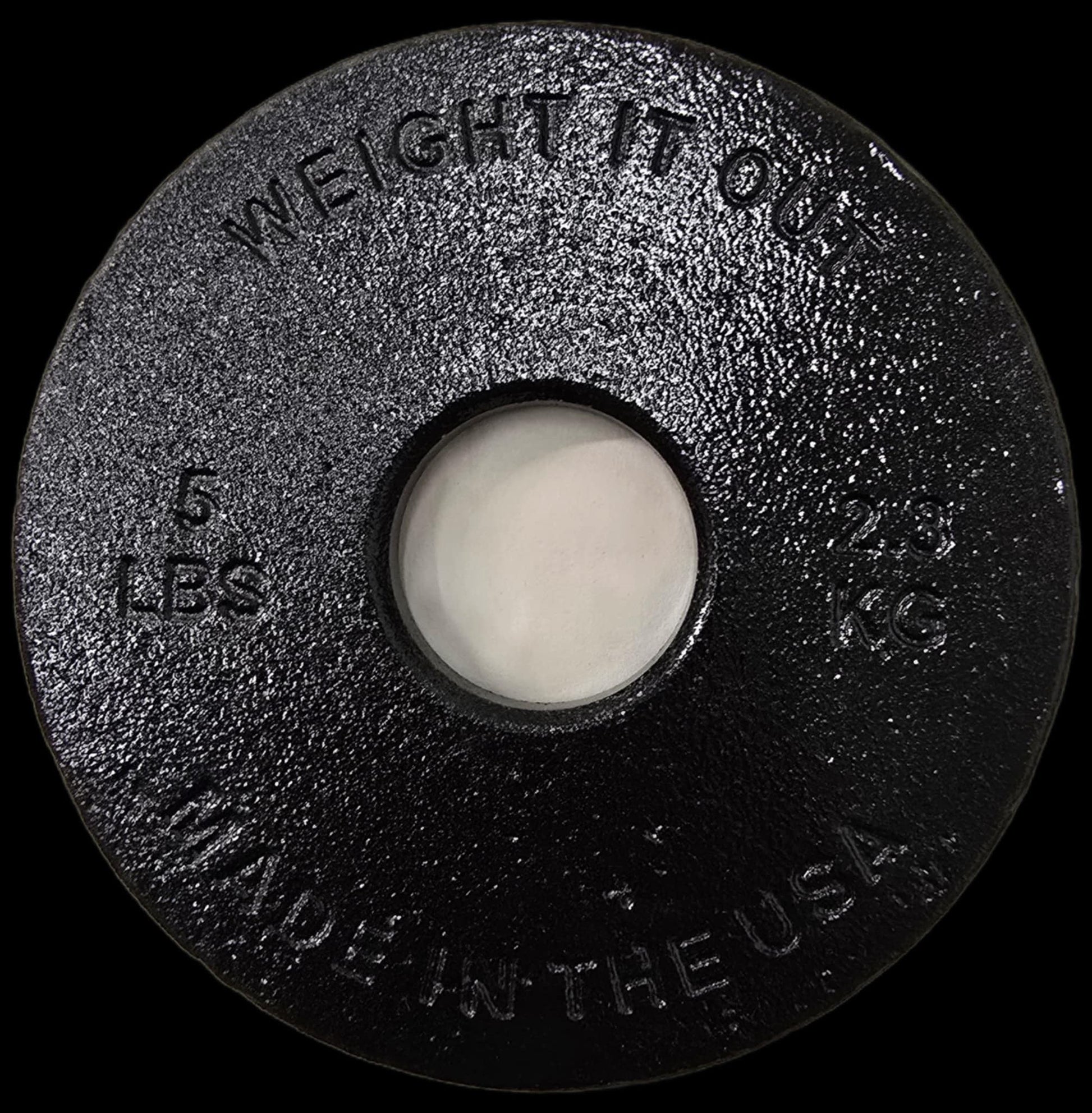 Weight It Out - 
Cast Iron Machined Weight Plate Sets - Mann