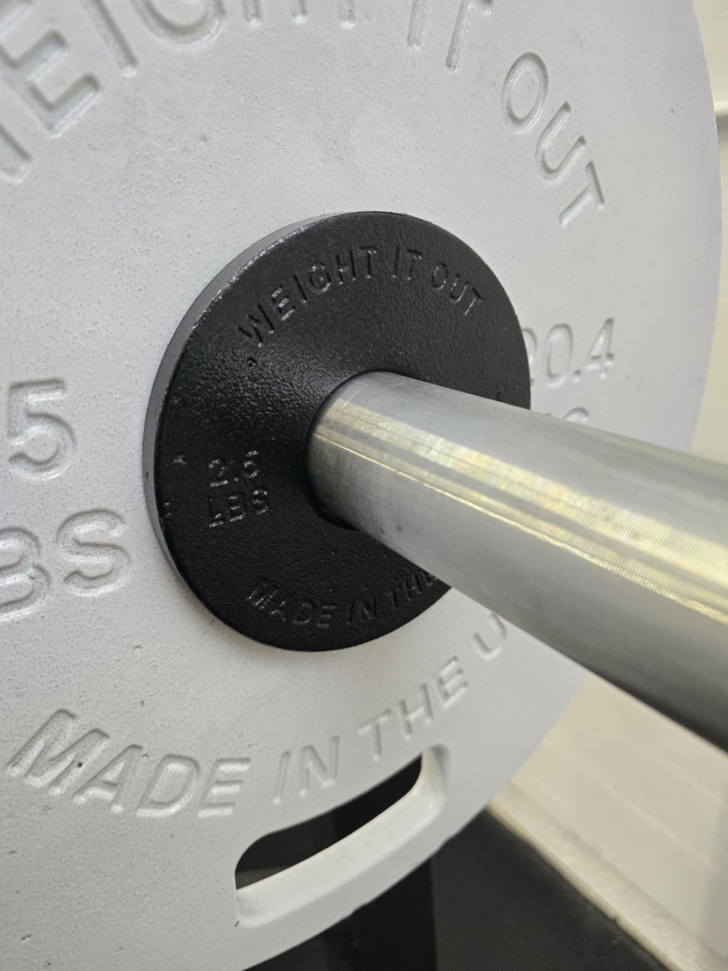 Weight It Out - 
Cast Iron Machined Weight Plate Sets - Mann