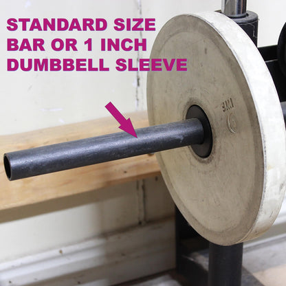 Weight It Out - Olympic Plate to Standard Bar Adapter (2" to 1")