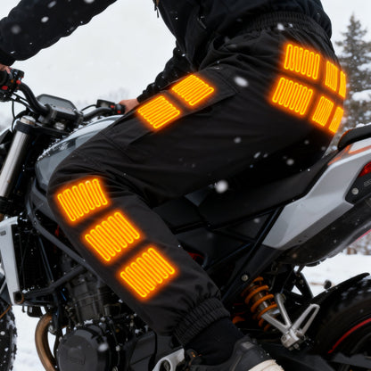 LITEGUEST 18-Zone Heated Pants for Extreme Cold Riding & Skiing - Mann