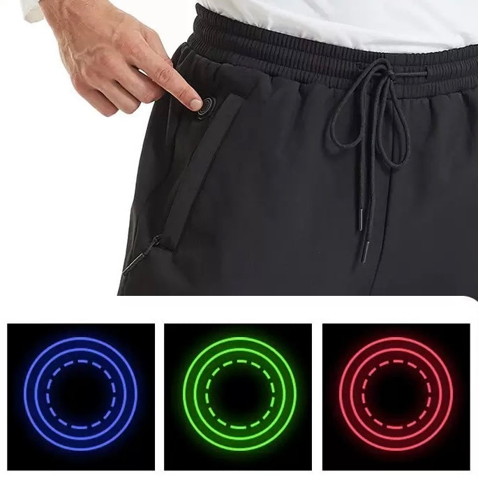 LITEGUEST 12-Zone USB Heated Pants for Winter Outdoor Adventures - Mann