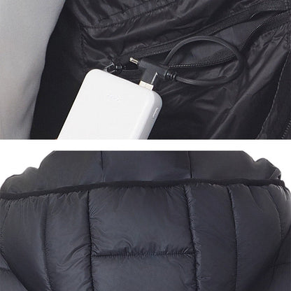 LITEGUEST 27-Zone Smart Heated Down Jacket – Urban Winter Warmth - Mann