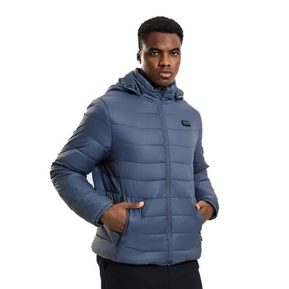 LITEGUEST 27-Zone Smart Heated Down Jacket – Urban Winter Warmth - Mann