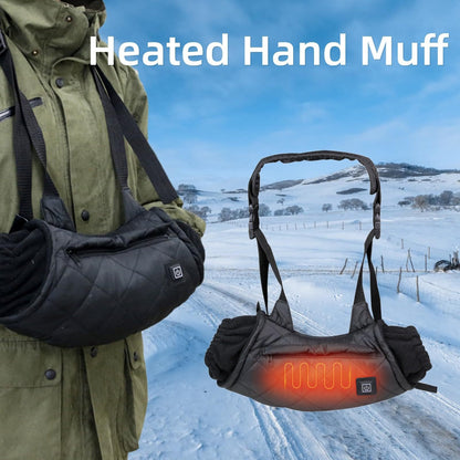 LITEGUEST USB Heated Hand Muff – Winter Outdoor Hand Warmers - Mann
