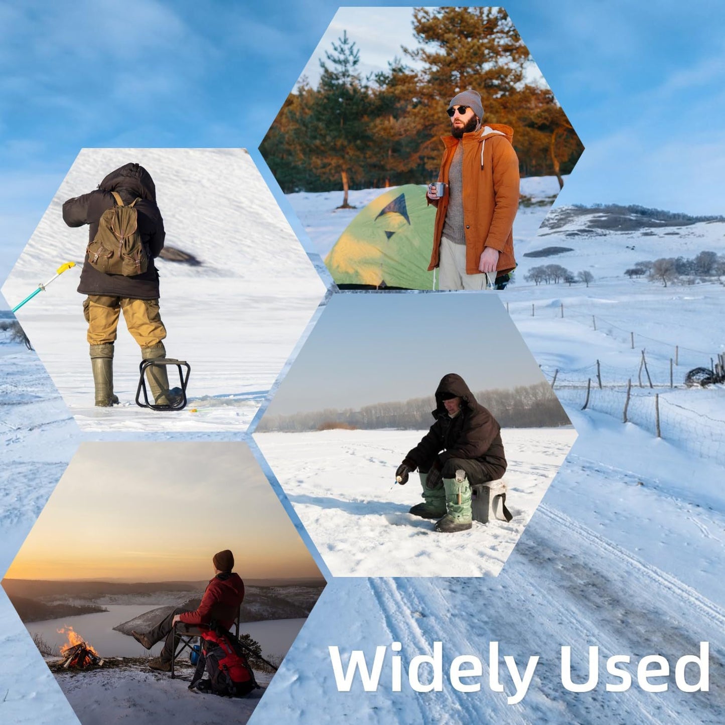 LITEGUEST USB Heated Hand Muff – Winter Outdoor Hand Warmers - Mann