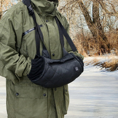 LITEGUEST USB Heated Hand Muff – Winter Outdoor Hand Warmers - Mann