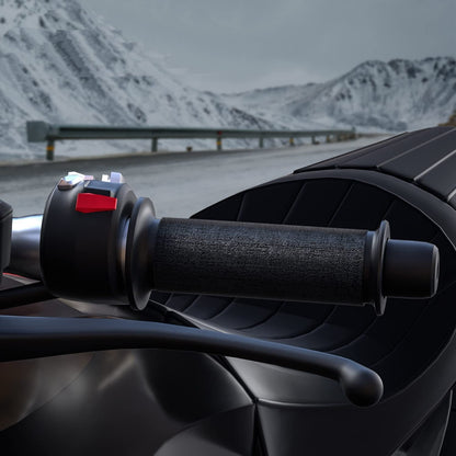 LITEGUEST USB Heated Handlebar Mitts – Winter Riding Warmth - Mann