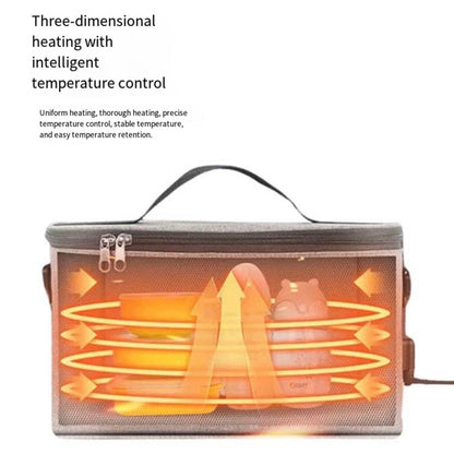 LITEGUEST USB Heated Lunch Bag – Portable Waterproof Outdoor Lunch Bag - Mann