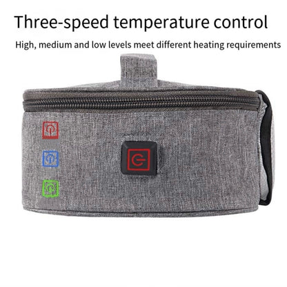 LITEGUEST USB Heated Lunch Bag – Portable Waterproof Outdoor Lunch Bag - Mann