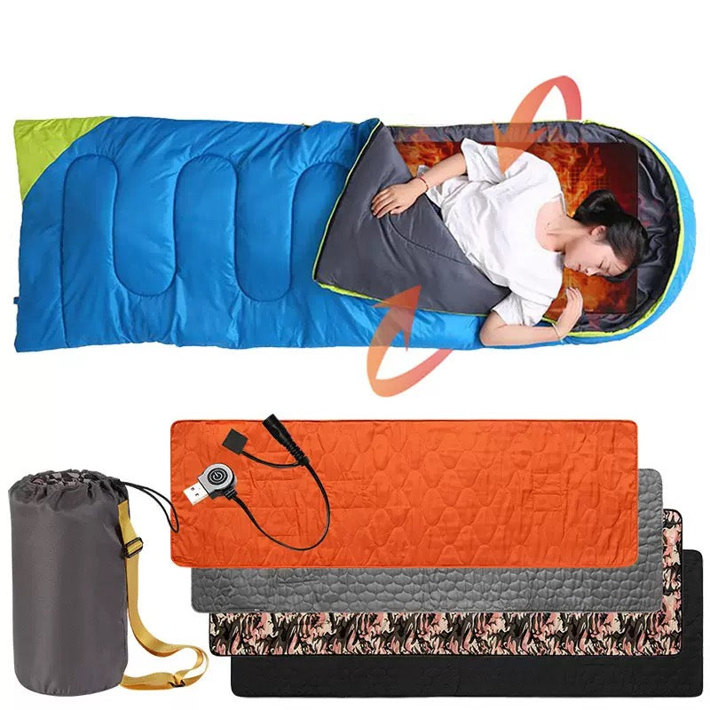 LITEGUEST USB Heated Sleeping Mat – Warm & Portable Outdoor Comfort - Mann