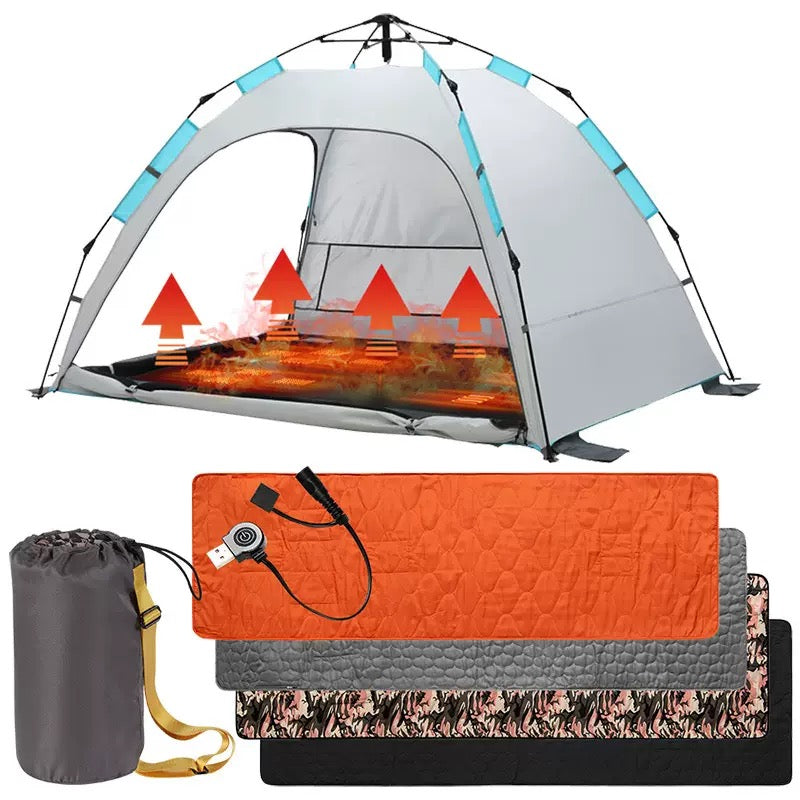 LITEGUEST USB Heated Sleeping Mat – Warm & Portable Outdoor Comfort - Mann