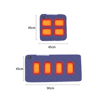 Stay Warm Anywhere with LITEGUEST Heated Seat Cushion – Portable & USB - Mann