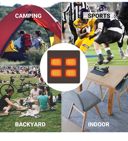 Stay Warm Anywhere with LITEGUEST Heated Seat Cushion – Portable & USB - Mann