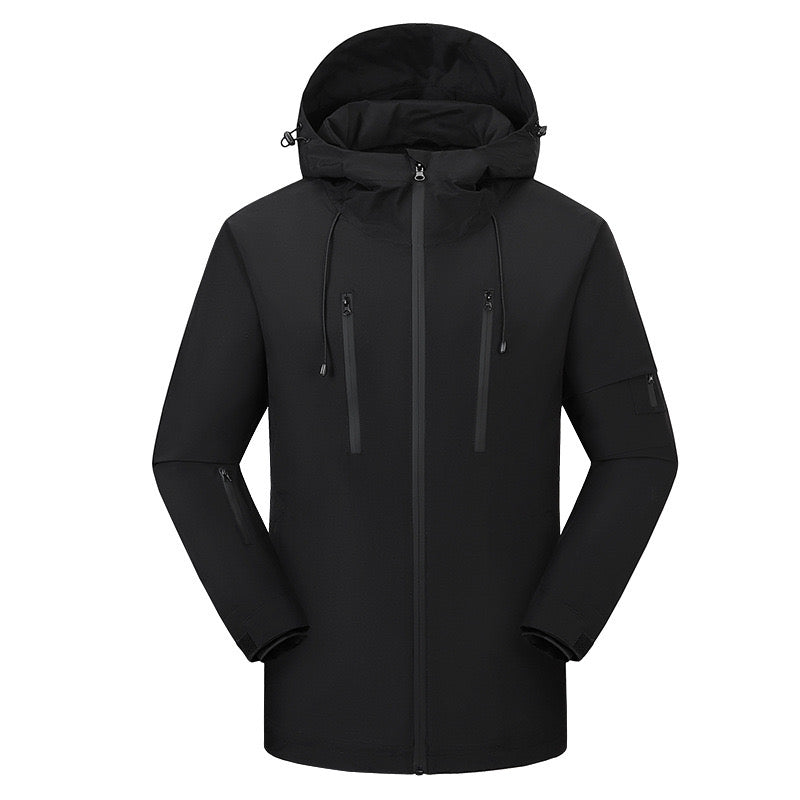 LITEGUEST Ski Waterproof 5-Zone Heated Jacket – USB Heated Winter Coat - Mann
