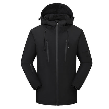 LITEGUEST Ski Waterproof 5-Zone Heated Jacket – USB Heated Winter Coat - Mann