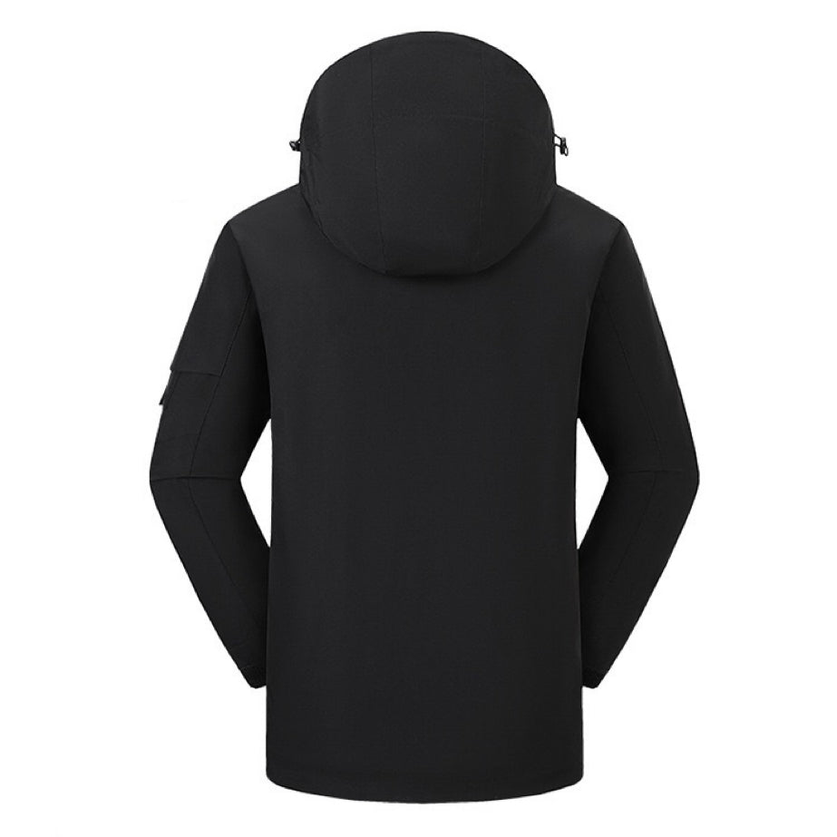 LITEGUEST Ski Waterproof 5-Zone Heated Jacket – USB Heated Winter Coat - Mann